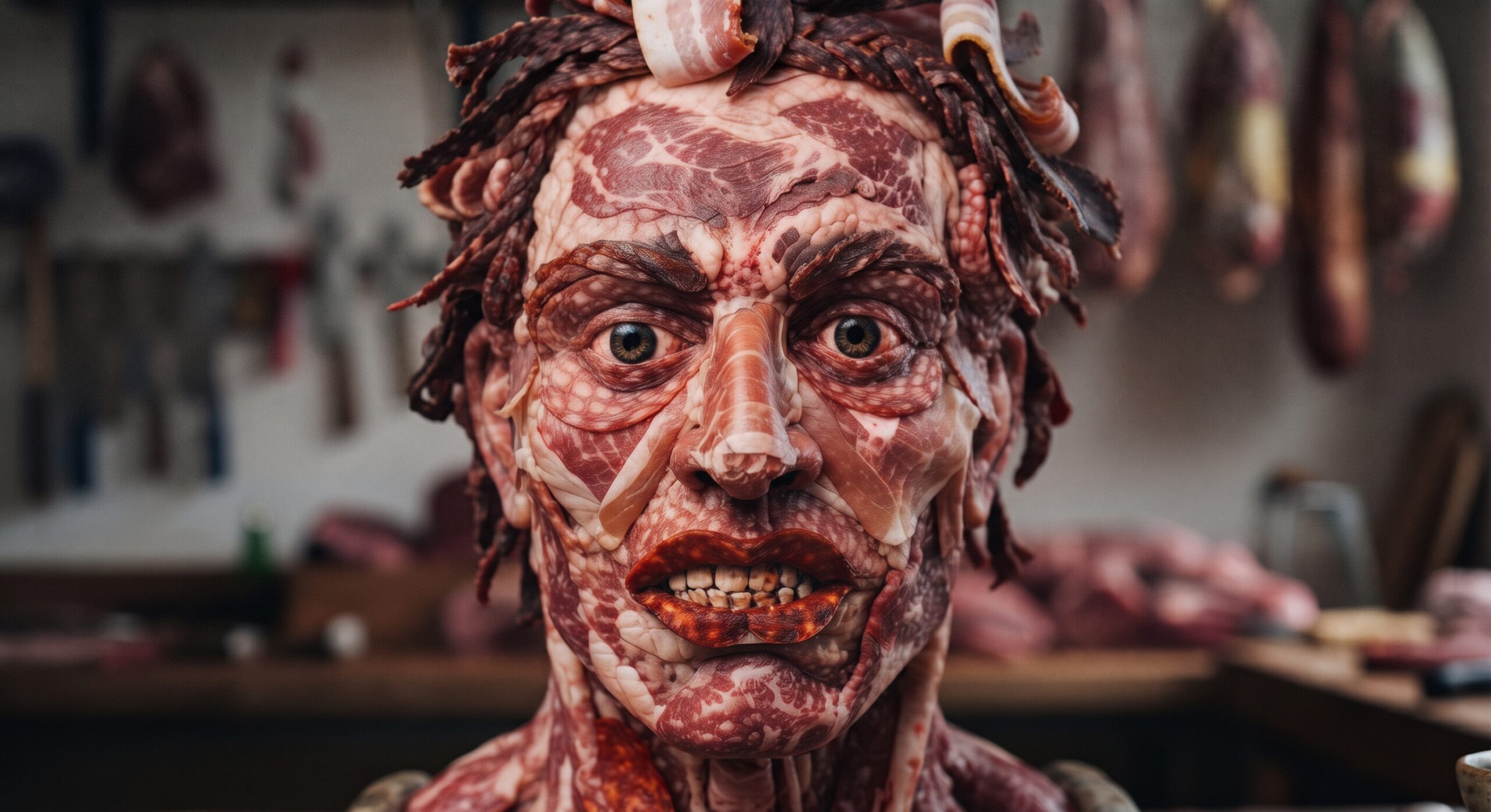 meat heads - from a golden meme