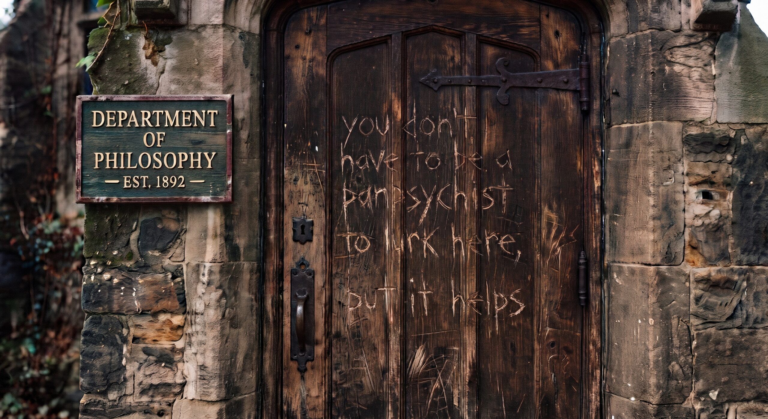 panpsychosis philosophy from a golden meme