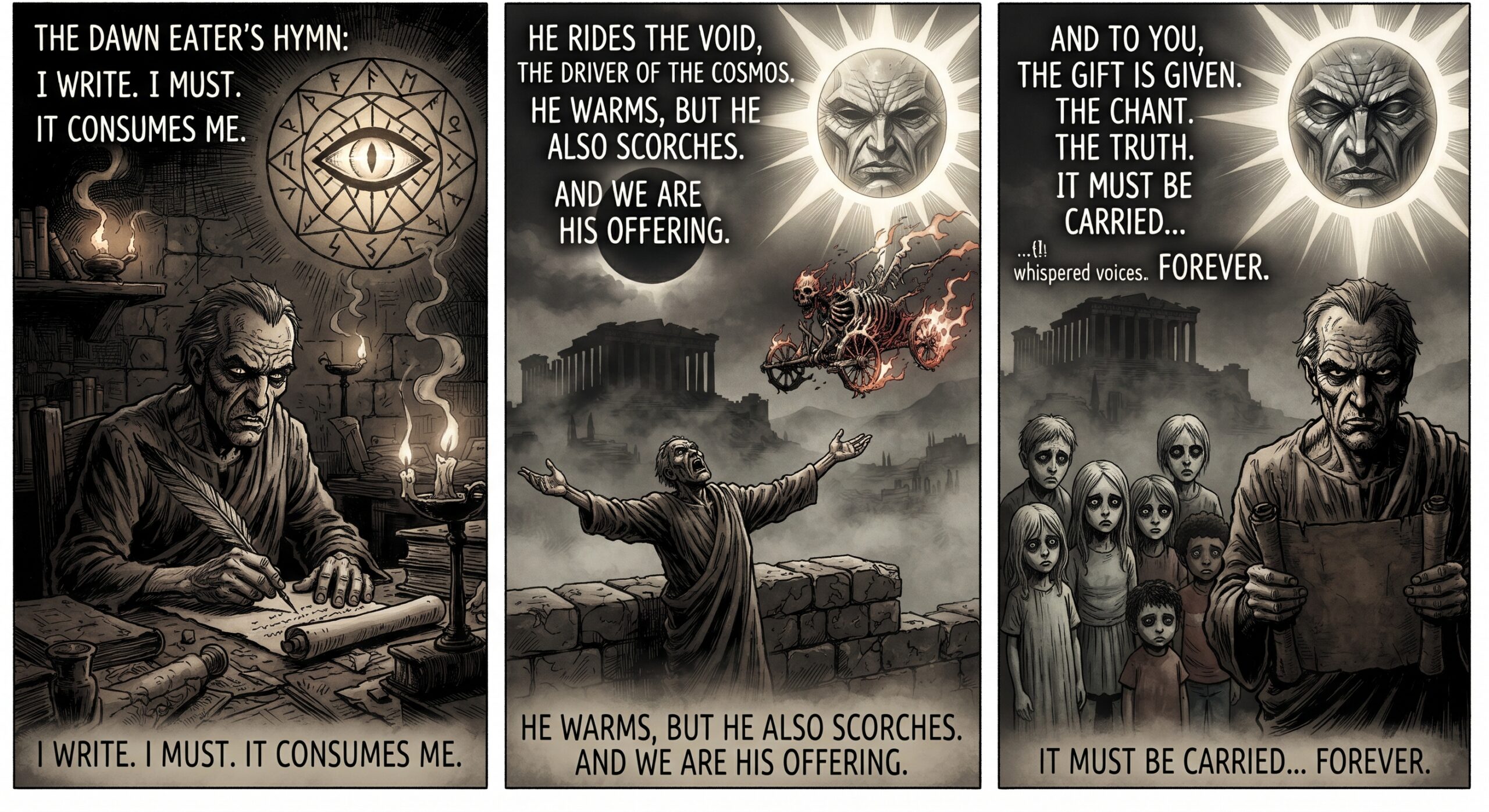 proclus hymn to the sun - from a golden meme