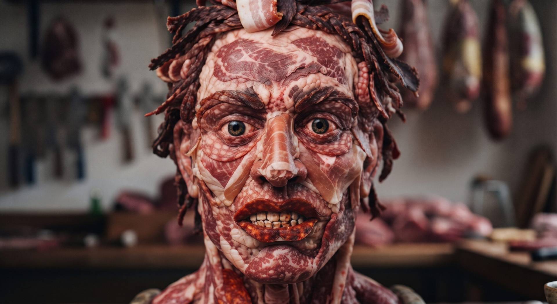 meat heads - from a golden meme