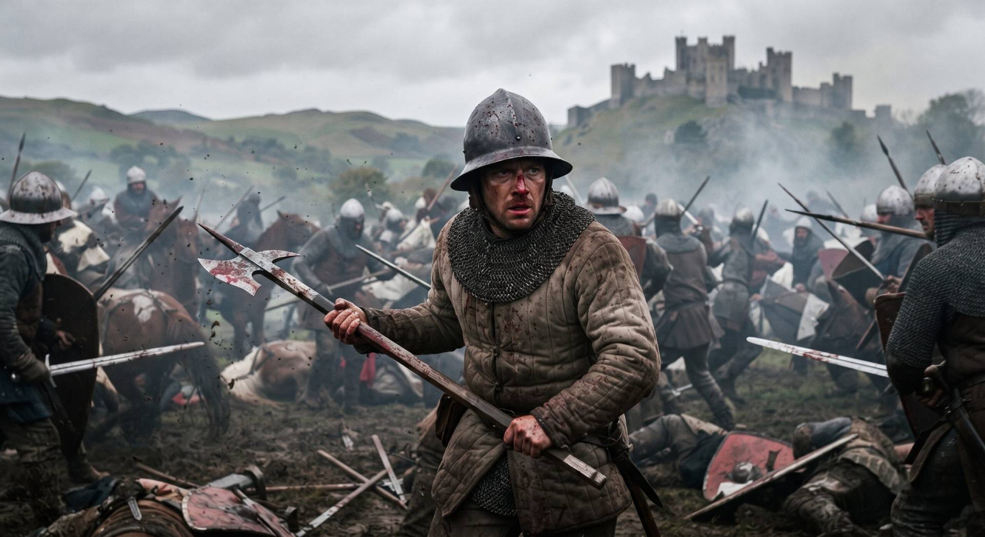 Battle of Lewes from a golden meme